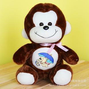 【特價】創意印花 猴毛絨玩具 毛絨公仔 小禮品 工廠批發工廠,批發,進口,代購