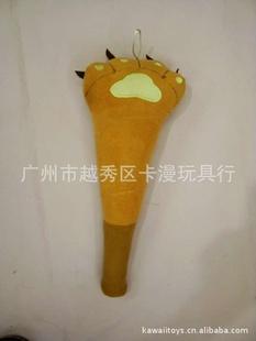 【廠家直銷】毛絨按摩棒 暴力爪敲背棒 熊爪按摩器毛絨玩具工廠,批發,進口,代購