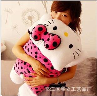 特價正版hello Kitty凱蒂貓趴趴KT貓抱枕毛絨玩具大號公仔禮物工廠,批發,進口,代購