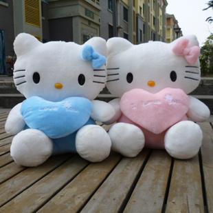 廠家直銷抱心熊公仔抱心KT貓毛絨玩具Hello Kitty公仔 凱蒂貓工廠,批發,進口,代購