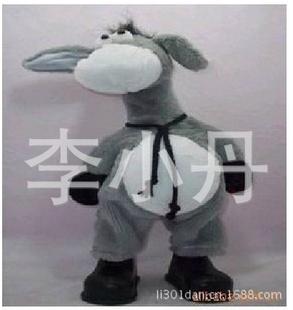 義烏玩具搖擺驢電動玩具搖頭驢唱歌跳舞搞笑驢毛絨娃娃公仔兒童工廠,批發,進口,代購