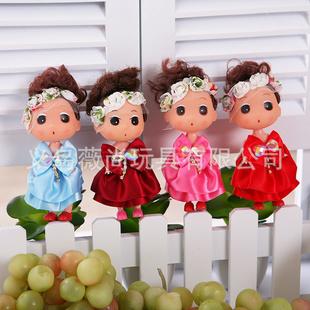 禮品婚慶韓版迷糊娃娃精華版毛絨玩具 現貨批發工廠,批發,進口,代購