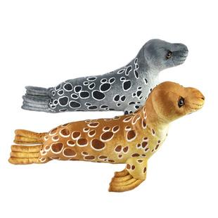 仿真海豹毛絨玩具 海洋動物系列 抱枕車飾靠墊 加盟代理工廠,批發,進口,代購
