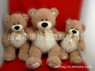 【批發】熱銷爆款玩偶毛絨玩具松針絨熊（圖）工廠,批發,進口,代購