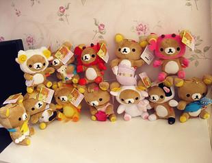 RILAKKUMA 輕松小熊星座坐姿款毛絨玩具公仔 松弛懶懶熊娃娃工廠,批發,進口,代購