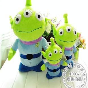 爆款！玩具總動員toy story 反斗奇兵三眼仔 三眼怪Alien毛絨公仔工廠,批發,進口,代購