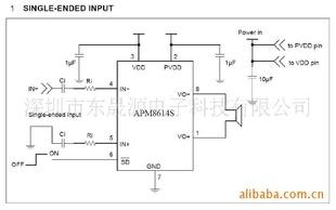 APM8305，8305，D類功放IC工廠,批發,進口,代購