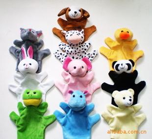 【大手偶】毛絨玩具 10款動物手偶 兒童玩偶 親子必備玩具可挑款工廠,批發,進口,代購