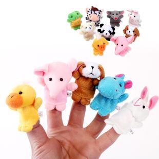 益智玩具 可愛迷你動物手指偶玩具 手指偶毛絨玩具 MZ87996工廠,批發,進口,代購