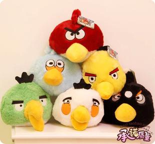 特價 結婚小禮品 憤怒的小鳥 公仔毛絨公仔玩具 七夕情人節禮物工廠,批發,進口,代購