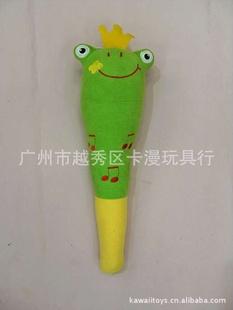 【混批】毛絨按摩棒 青蛙敲背棒 毛絨玩具按摩器工廠,批發,進口,代購