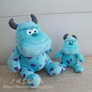 Disney迪士尼怪物電力公司蘇利文 毛怪毛絨公仔玩具 怪獸大學工廠,批發,進口,代購