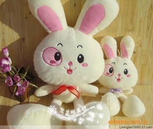 低價批發正版大腳兔 可愛兔兔 貴妃兔毛絨玩具 生日禮物工廠,批發,進口,代購