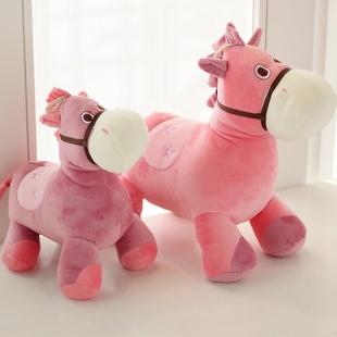 廠家直銷：毛絨玩具馬 玩具廠家 抱枕玩具批發 馬年公仔 生肖馬工廠,批發,進口,代購