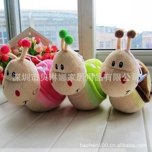 廠家定做毛絨公仔蝸牛 蝸牛公仔定制 毛絨玩具蝸牛工廠,批發,進口,代購