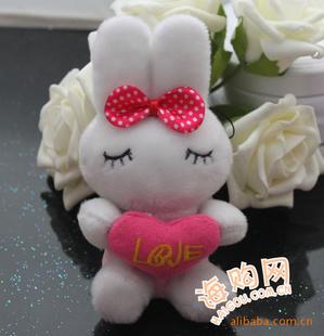 卡通花束常用材料/娃娃/花束公仔-新款抱心米菲兔 love兔工廠,批發,進口,代購