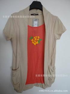 庫存積壓低價中老年服裝 顏色多樣阿婆衫 夏季阿姨假2件短袖工廠,批發,進口,代購