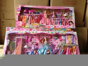 庫存積壓優質芭比娃娃 小美女可愛娃娃女孩子玩具工廠,批發,進口,代購