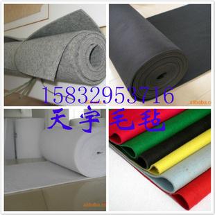 黑色化纖氈 環保 彩色 深灰 淺灰色針刺 化纖毛氈工廠,批發,進口,代購