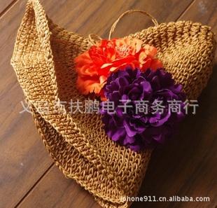 夏季沙灘必備 裝飾花朵 草帽 多色 m339工廠,批發,進口,代購