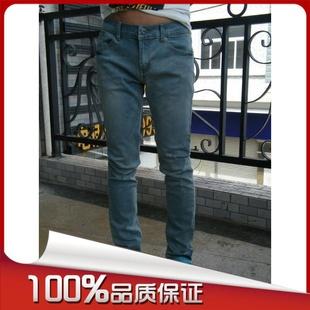清倉庫存男士牛仔褲彈力男森馬修身顯酷韓版潮流小腳褲量大從優工廠,批發,進口,代購