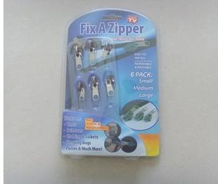 Fix A Zipper；6 Pack Fix A Zipper；萬能拉鏈頭；TV拉鏈頭工廠,批發,進口,代購