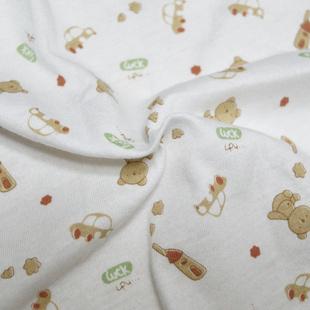 棉毛布40支全棉精梳雙面針織印花布寶寶面料批發・進口・工廠・代買・代購