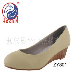2011春夏季新款時尚坡跟鞋單鞋 —ZY801工廠,批發,進口,代購