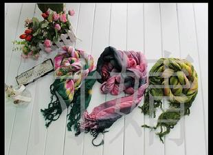 特價日本Auntie Rosa 原單 渲染三色圍巾工廠,批發,進口,代購