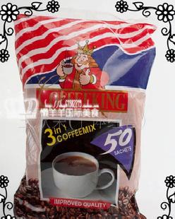 進口特產零食緬甸國王咖啡純正香濃速溶三合一家庭休閒飲用贈好友工廠,批發,進口,代購