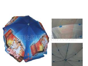 鴻天熱轉印王老吉塗銀420D布太陽傘 廣告傘工廠,批發,進口,代購