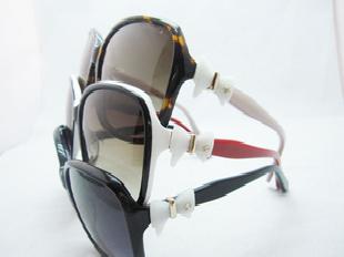 女款蝴蝶結太陽眼鏡批發|時尚眼鏡太陽鏡|5205H新款太陽眼鏡批發|工廠,批發,進口,代購