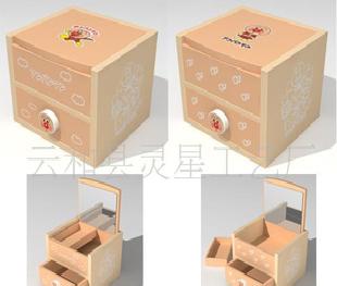 木首飾盒 LX-124工廠,批發,進口,代購