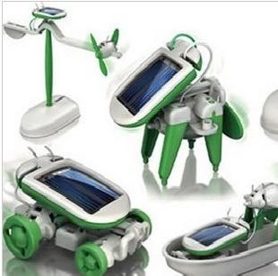 CCTV推薦 6合1太陽能 創意玩具 六合一組裝 太陽能 搞笑動漫工廠,批發,進口,代購
