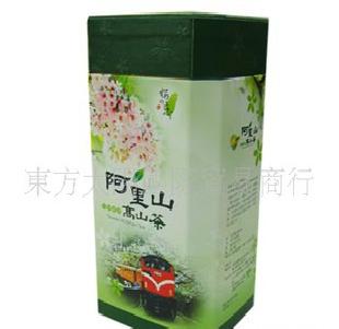 茶葉--「阿里山烏龍茶」台灣產地直送(櫻花盒裝系列綠色150公克)批發・進口・工廠・代買・代購