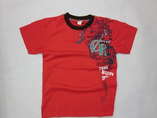 2011年新款童裝棉質T恤/男童T恤衫批發商/男童印花圖案短袖T恤工廠,批發,進口,代購