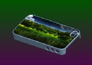 iphone 4 蘋果 4G  透明PC+貼紙手機外殼工廠,批發,進口,代購