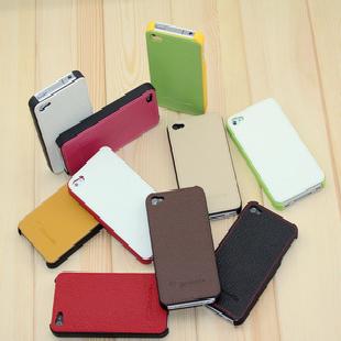 彩虹系列 iphone4G真皮皮套 手機套工廠,批發,進口,代購