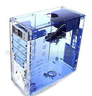 【超低價】銷售透明電腦機箱  多色選擇工廠,批發,進口,代購