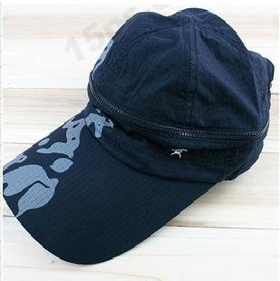太陽帽， 韓版休閒個性長沿太陽帽（藍色）工廠,批發,進口,代購