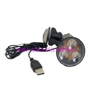 【批量】3LED白炙燈 帶夾子USB燈 筆記本鍵盤燈 超亮強光工廠,批發,進口,代購