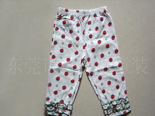庫存草莓印花童褲 一手起批 廠價直銷工廠,批發,進口,代購