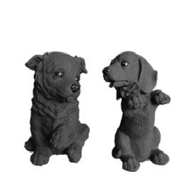 手工木炭工藝犬-------獨一無二的工藝品，高檔禮品最佳獨選工廠,批發,進口,代購