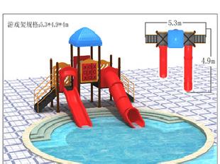 兒童池滑梯、遊樂設備工程工廠,批發,進口,代購