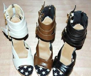 時尚女鞋2011羅馬風格女式涼鞋新款工廠,批發,進口,代購