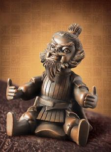 艾派國際 魔匠 三國典藏 張飛名片座 名片盒 創意商務饋贈禮品工廠,批發,進口,代購