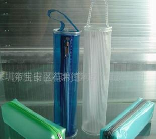 生產廠家大量出口日本的PVC筆袋PVC筆筒工廠,批發,進口,代購