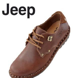 批發新款 jeep 新款6199 頭層手工皮鞋 男士戶外休閒鞋工廠,批發,進口,代購