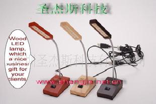 [低碳生活]USB木質節能檯燈，USB禮品燈，USB木頭燈工廠,批發,進口,代購