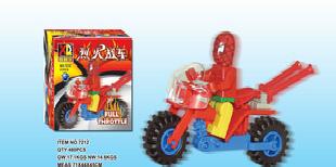 益智積木拼裝玩具 蜘蛛俠VS摩托戰士工廠,批發,進口,代購